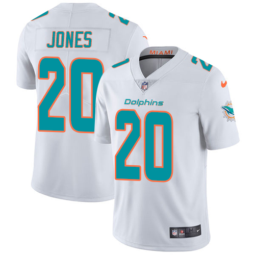Nike Miami Dolphins #20 Reshad Jones White Youth Stitched NFL Vapor Untouchable Limited Jersey